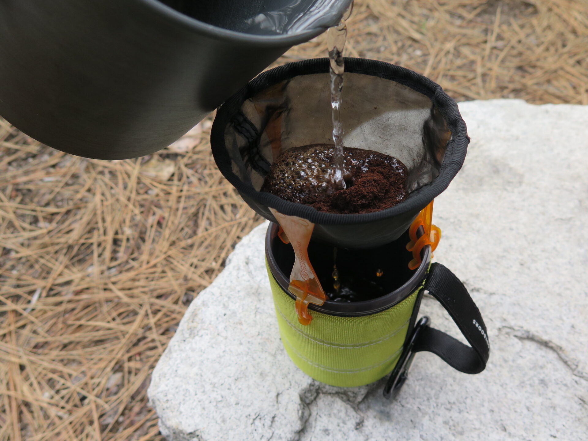 Simple Backcountry Coffee the GSI Outdoors Ultralight Java Drip