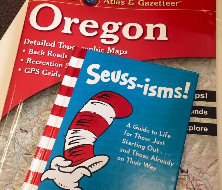 Dr. Seuss and a road map. What more do you need!?