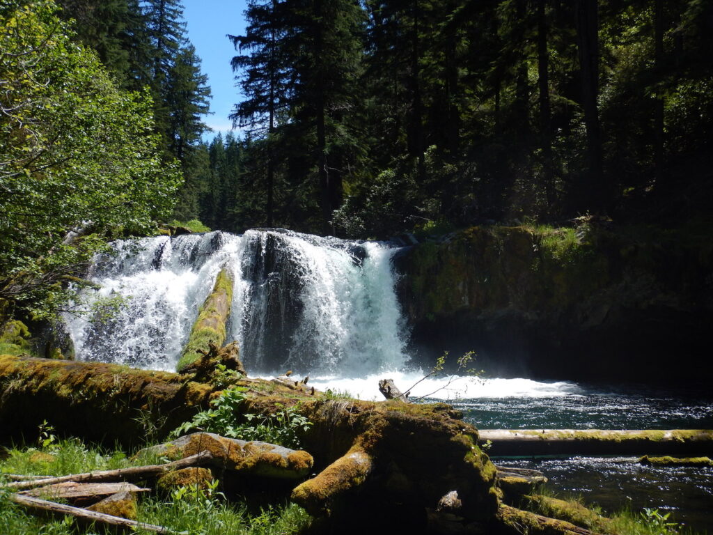 Hiking the "Dread and Terror" section of the North Umpqua Trail. Fantastic!!