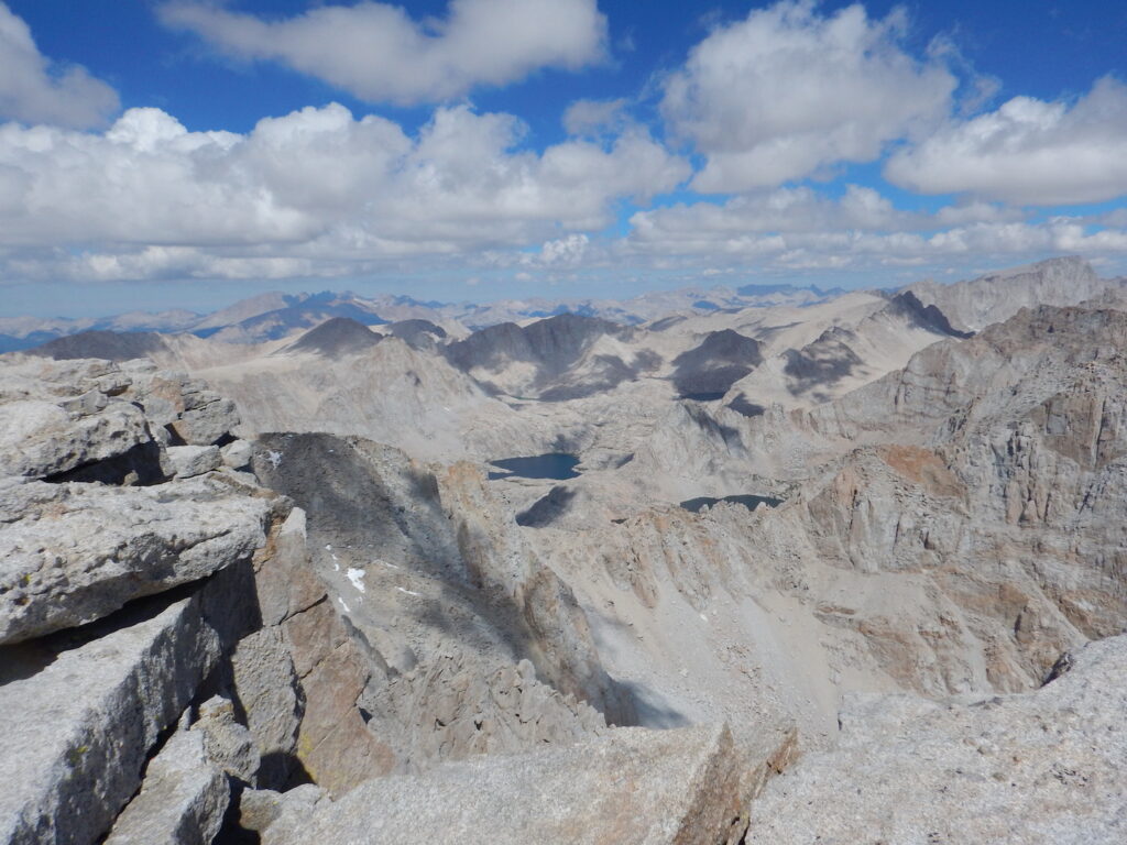 Spectacular views from Langley! And a VERY steep vertical drop. Don't get too near the edge!