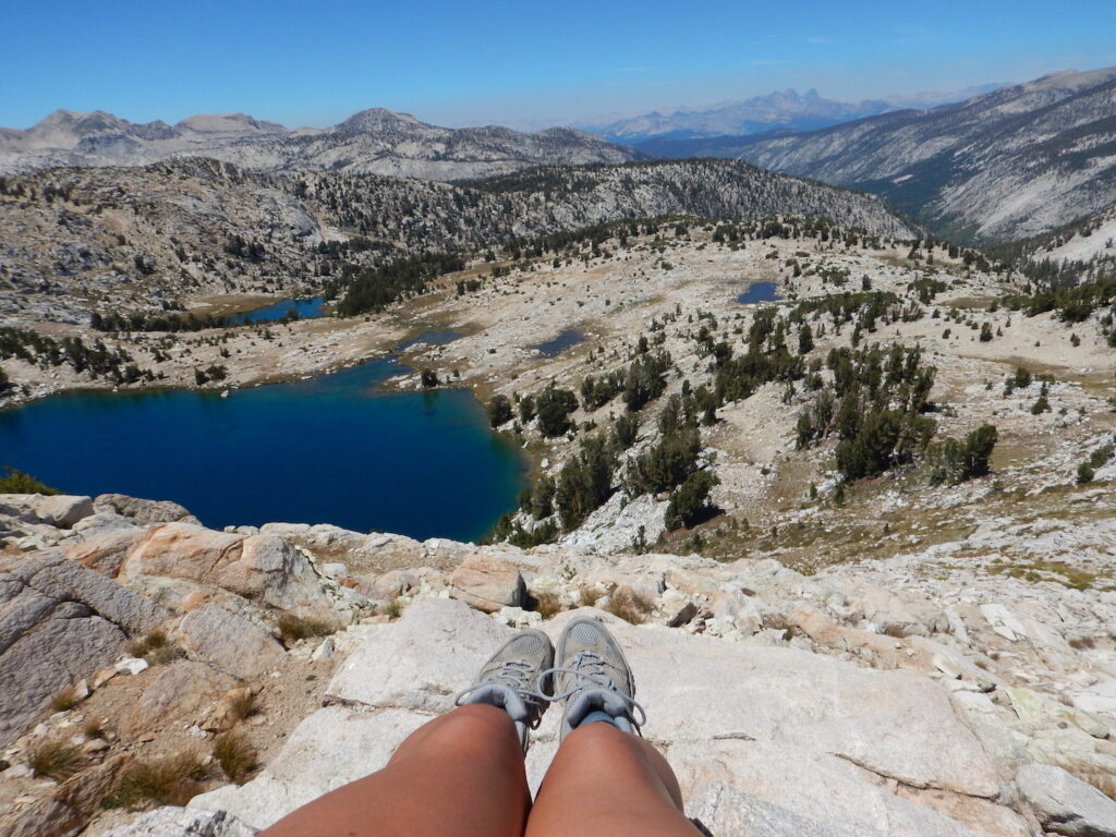 Contemplating life at Silver Pass