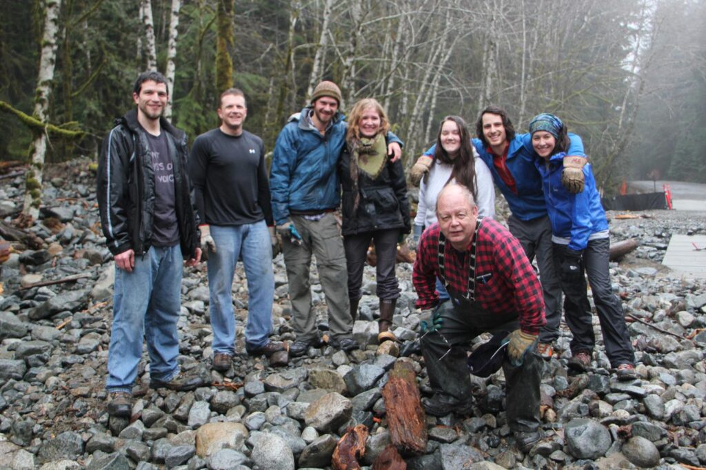 What a fantastic crew of people we got to meet! And what a fun day! A big thanks to the entire Goldmyer crew and the folks at Valley Camp for their amazing hospitality! It was a true pleasure meeting everyone involved in this whole crazy adventure and we'll be counting the days until we go back to Goldmyer again.