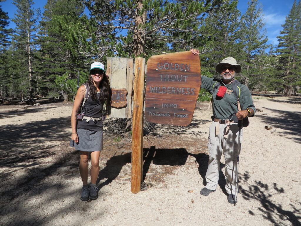 Let the altitude acclimatization begin! On our way to Trail Peak (11, 605')