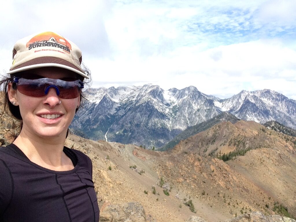 Selfie on the summit of Earl Peak!