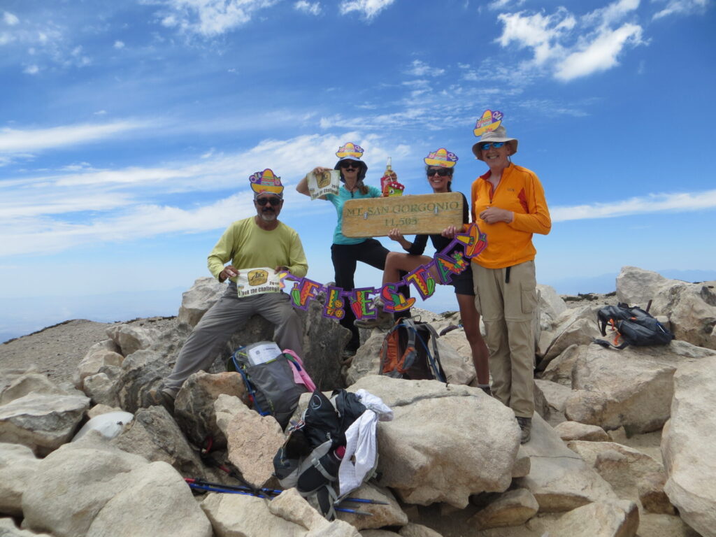 We did it!!! San Gorgonio makes the 3 Peak Challenge complete! Now it was time to get a bonus peak for Herman!